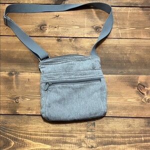 Elegant Gray Crossbody Bag